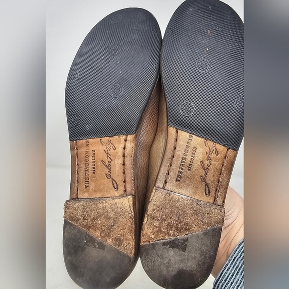 Frye Women's Carson Taupe Casual Flats Round Toe Size 5.5 B - Picture 9 of 11